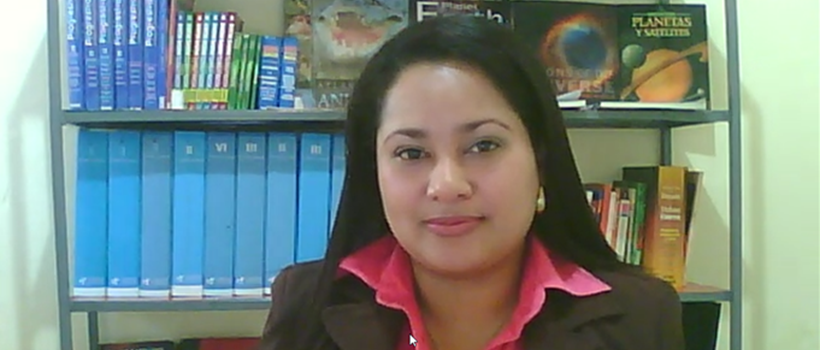 Belkis Escalante Flores, profesora del ICEB